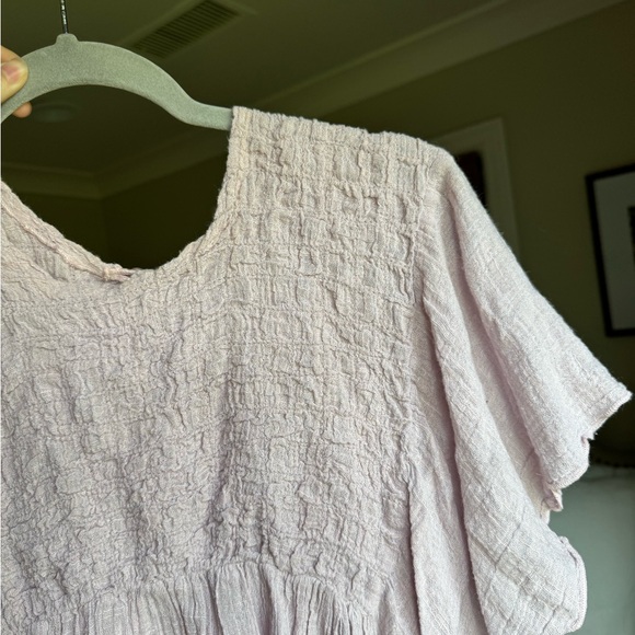Free People Women's Mauve Top - Picture 2 of 4